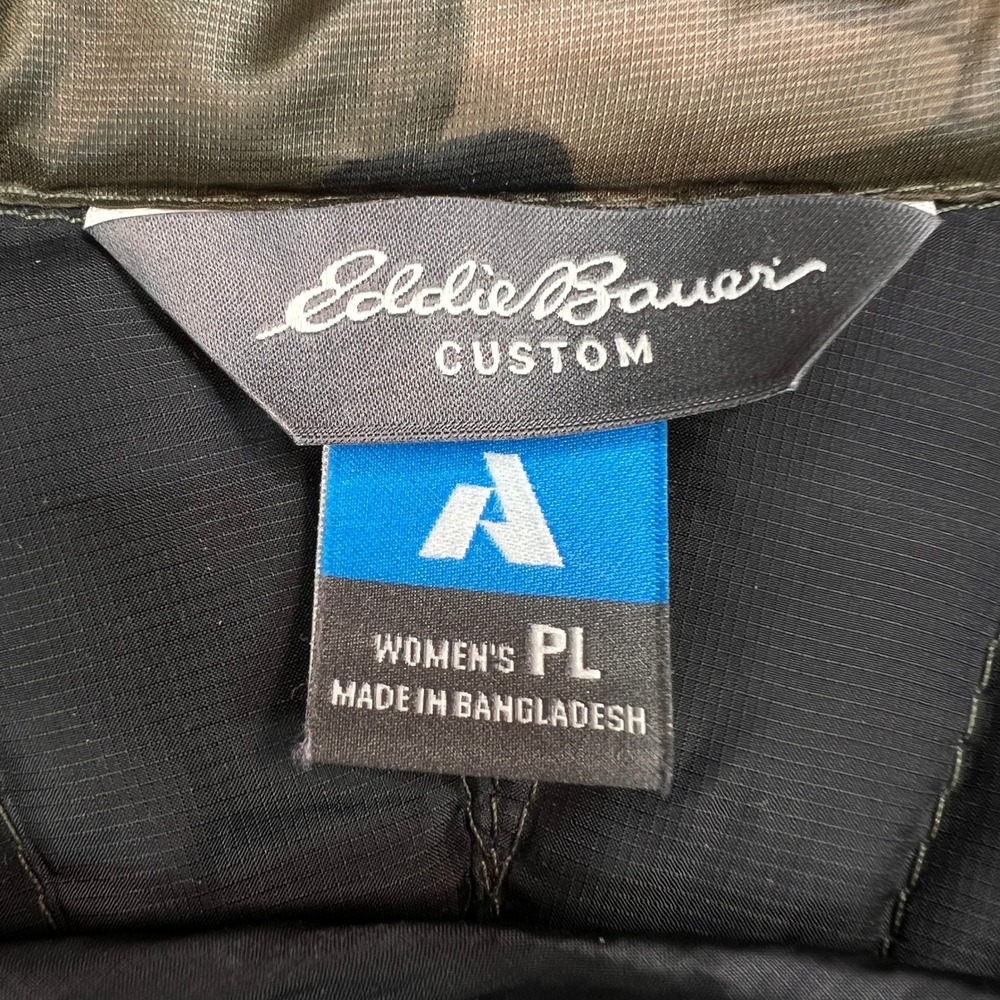 Eddie Bauer First Ascent Storm Down 800 Packable Puffer Jacket Women PL Camo - Picture 4 of 12